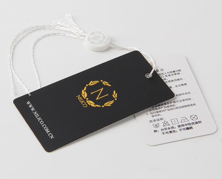 襯衫吊牌如果使用燙金工藝，工廠的老師傅對這1點很在意